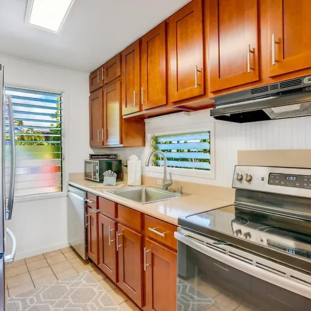 Gardenfront Escape With Ocean Views At Kapa'A Sands 24 Exterior photo