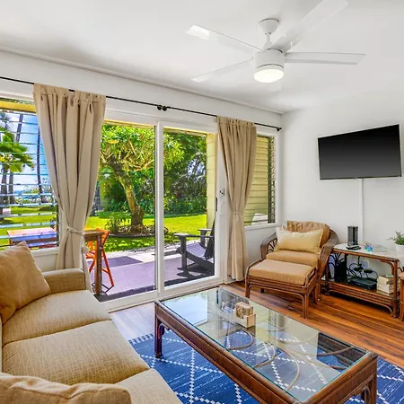 Gardenfront Escape With Ocean Views At Kapa'A Sands 24 Exterior photo