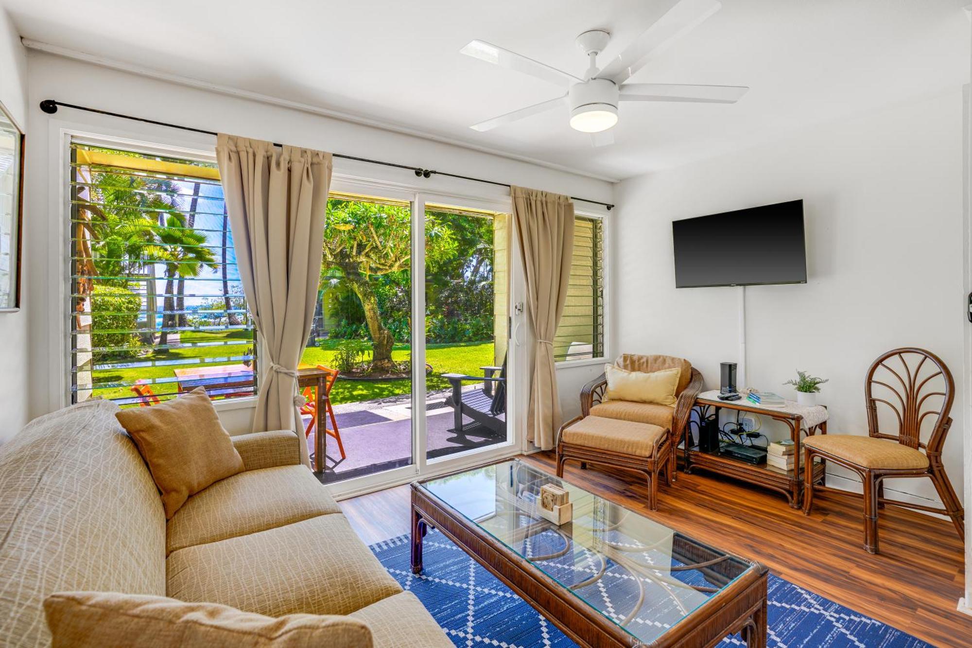 Gardenfront Escape With Ocean Views At Sands 24 Holiday home Kapa'a