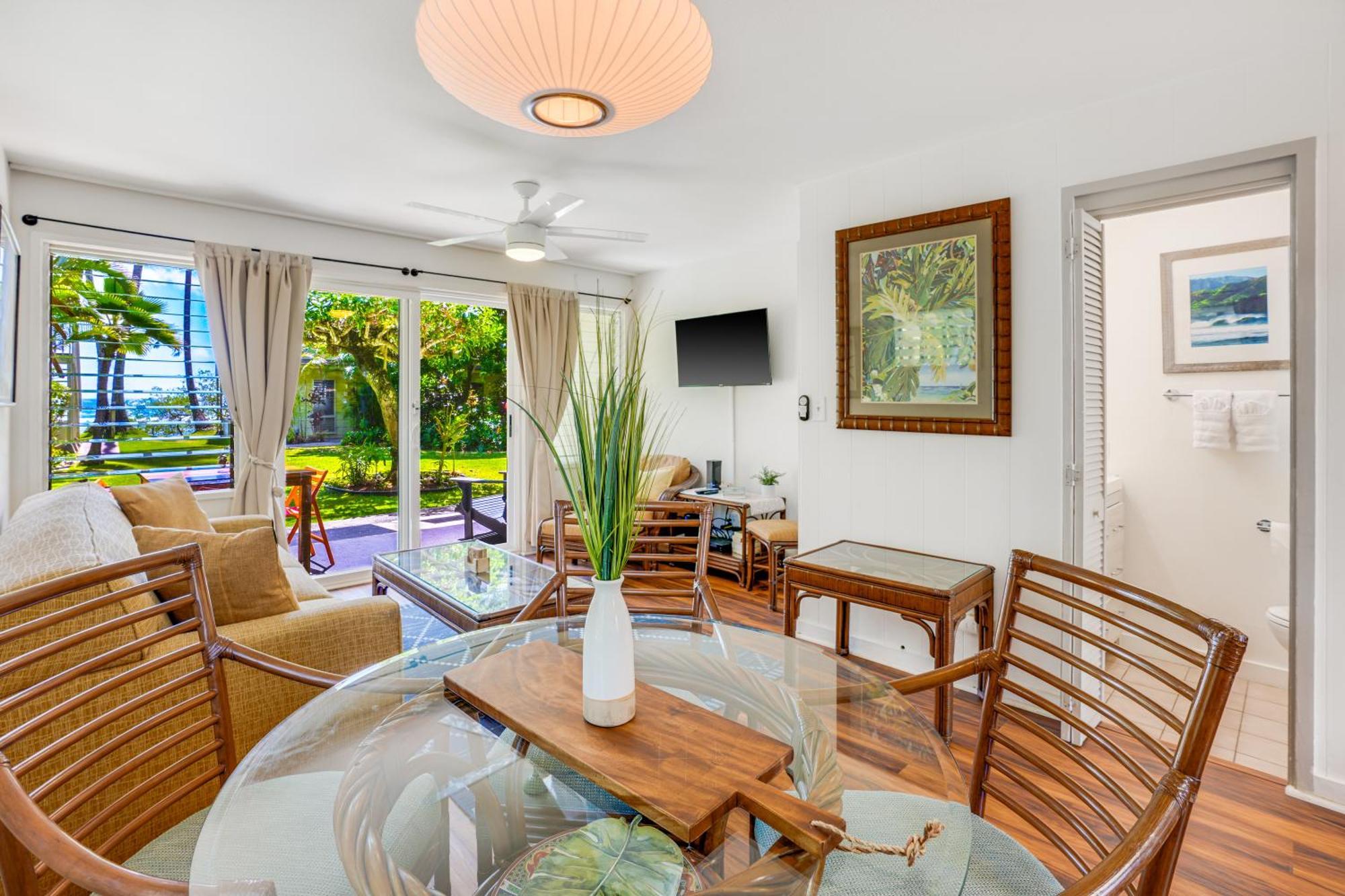 Gardenfront Escape With Ocean Views At Sands 24 Holiday home Kapa'a